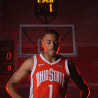 Basketball Hype GIF by Ohio State Athletics