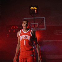 Basketball Hype GIF by Ohio State Athletics