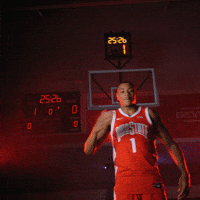 Basketball Hype GIF by Ohio State Athletics
