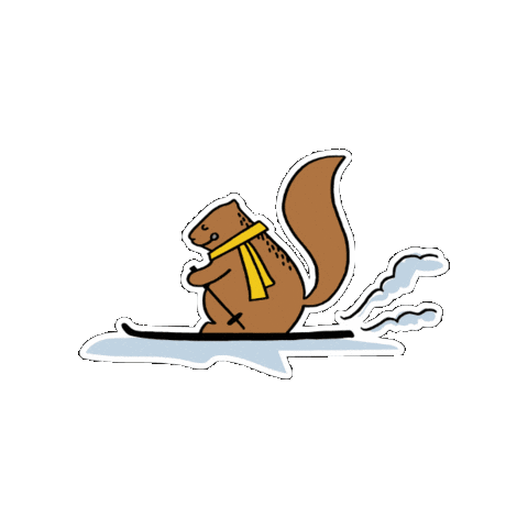 Snow Winter Sticker by University of Michigan Student Life