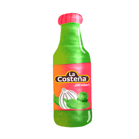 Vilore hot green salsa sauce Sticker