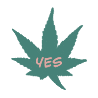 Weed Yes Sticker by Solver