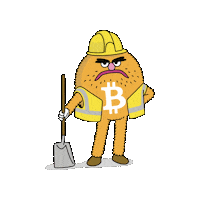 Bitcoin Cryptocurrency Sticker by herecomesbitcoin