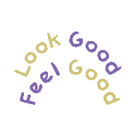 Look Good Feel Good Sticker by Bash Clothing
