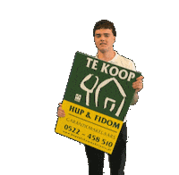 Makelaar Verkocht Sticker by Hup en Fidom Makelaars