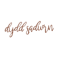 Sadwrn Bore Da Sticker