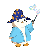 Magic Penguin Sticker by Pudgy Penguins