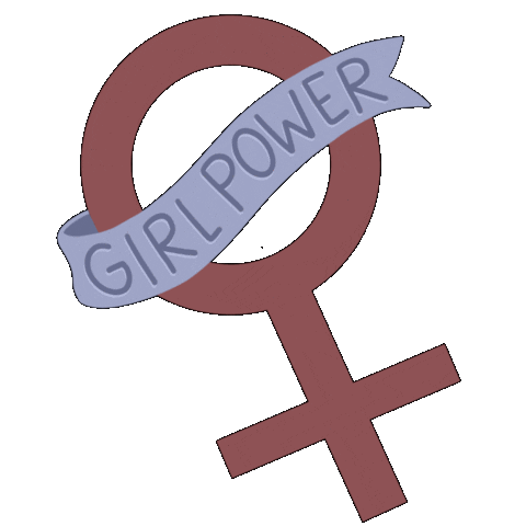 Strong Woman Girl Power Sticker