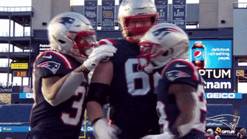 Happy James White GIF by New England Patriots