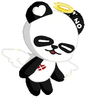 Jun K Angel Sticker