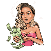 Novikova_artist money novikovamoney Sticker