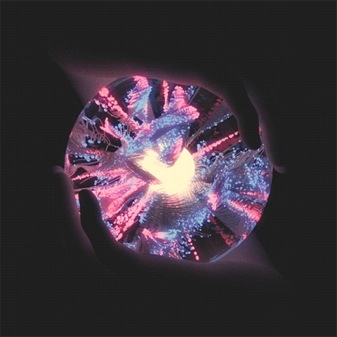 somenerv giphyupload 3d neon power GIF