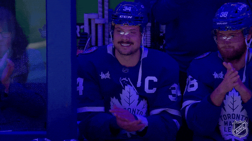 Toronto Maple Leafs Love GIF by NHL