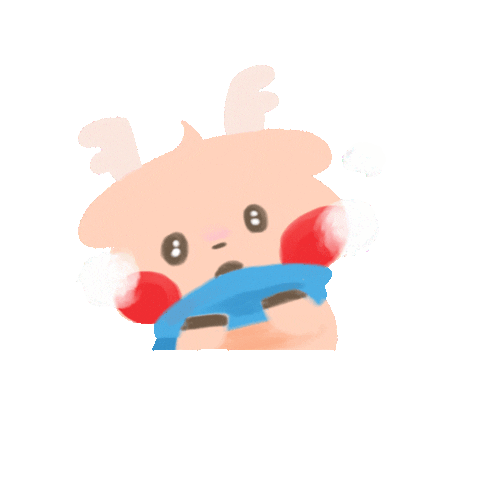 Character Deer Sticker