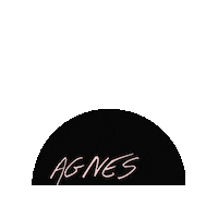 agneshome agnes home agneshome Sticker