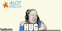 hugs GIF by ALO7.com