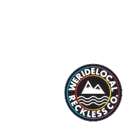 Sun Wave Sticker by We Ride Local