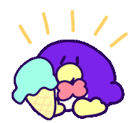 Happy Ice Sticker by HIKI