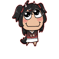 Naifyyq anime silly bounce dinosaur Sticker