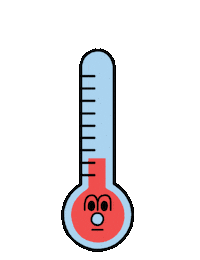 Boiling Hot Summer Sticker by Kyle Platts