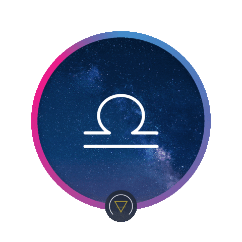 Astrology Libra Sticker by NUiT App