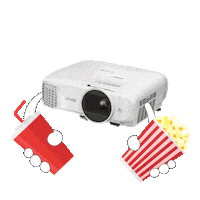 Film Popcorn Sticker by Epson Europe