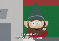 santa gnome GIF by South Park 
