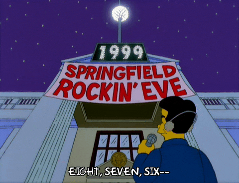 Simpsons 2000 Ball Drop