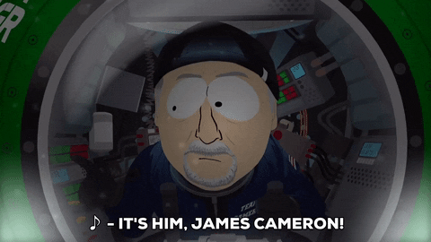 looking james cameron GIF by South Park 