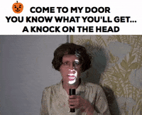 CarlaDelaney halloween night scary spooky GIF