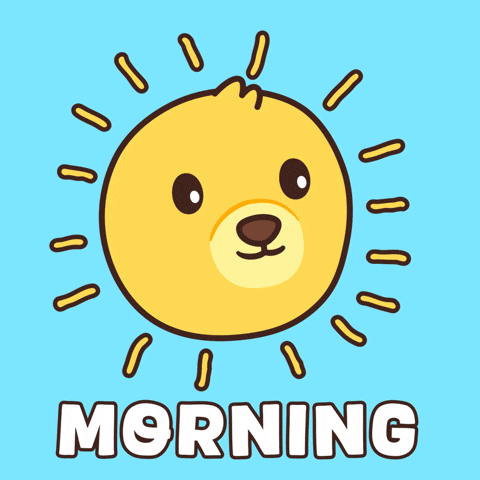 Good Morning Yawn GIF by BEARISH