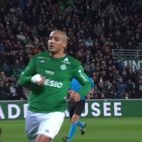 Football Rage GIF by AS Saint-Étienne