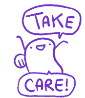 Take Care Love Sticker