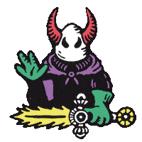 Sword Knight Sticker by Emo Nite