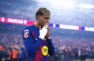 Praying Fc Barcelona GIF