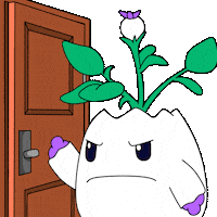 Knock Knock Waiting Sticker by Magic Eden