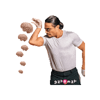 Think Salt Bae Sticker by GZT