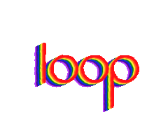 loop Sticker by Felix von Liska