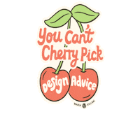 mariakillam colour wheel cherry pick colour me happy neutral colour wheel Sticker