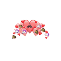 Heart Love Sticker by r3volutionD