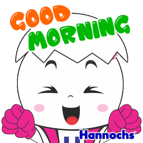 Good Morning Sticker by Hannochs