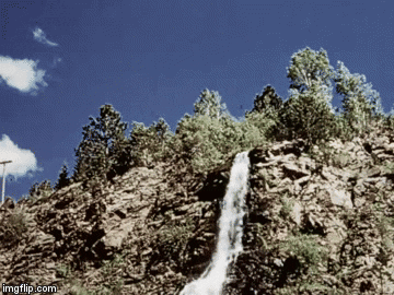 historycolorado giphyupload colorado waterfall 1950s GIF