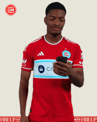 Chicago Fire Phone GIF by Chicago Fire Football Club
