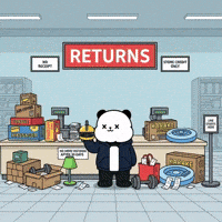 Shopping Haul GIF by Kanpai Pandas