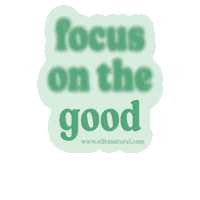 Focus Smoothie Sticker by Elite Naturel