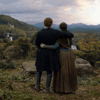 season 4 hug GIF by Outlander