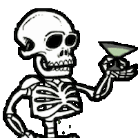 Party Drinking Sticker