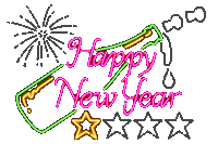 New Year Celebration Sticker