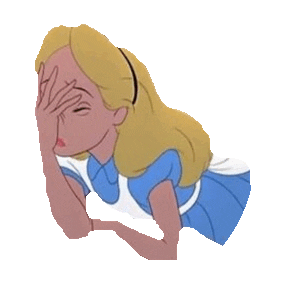 Idiot Facepalm Sticker by imoji