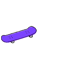 Illustration Skate Sticker by Kochstrasse™